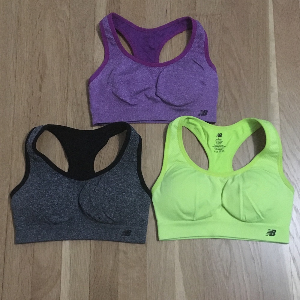 Lot of 3 New Balance Sports Bras